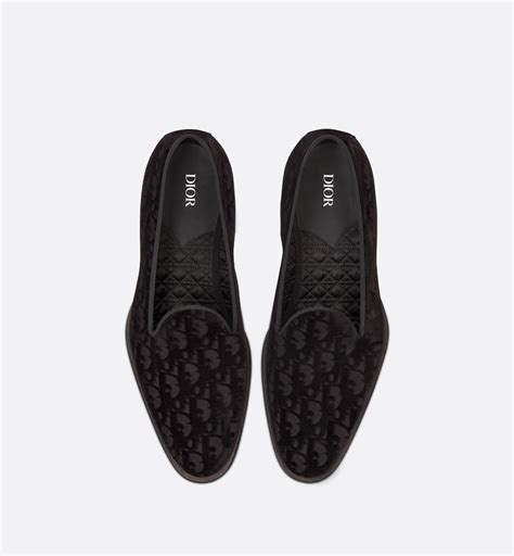 dior oblique loafer|Dior Timeless Loafer Black Dior Oblique Velvet.